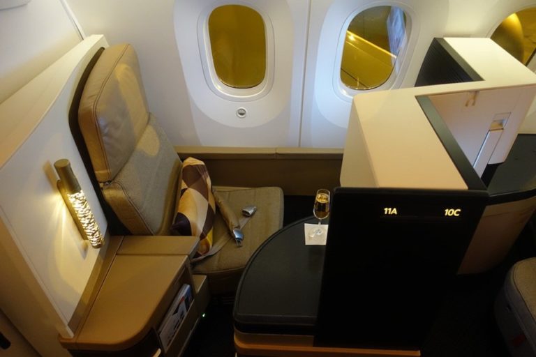 The new Etihad’s business class suites