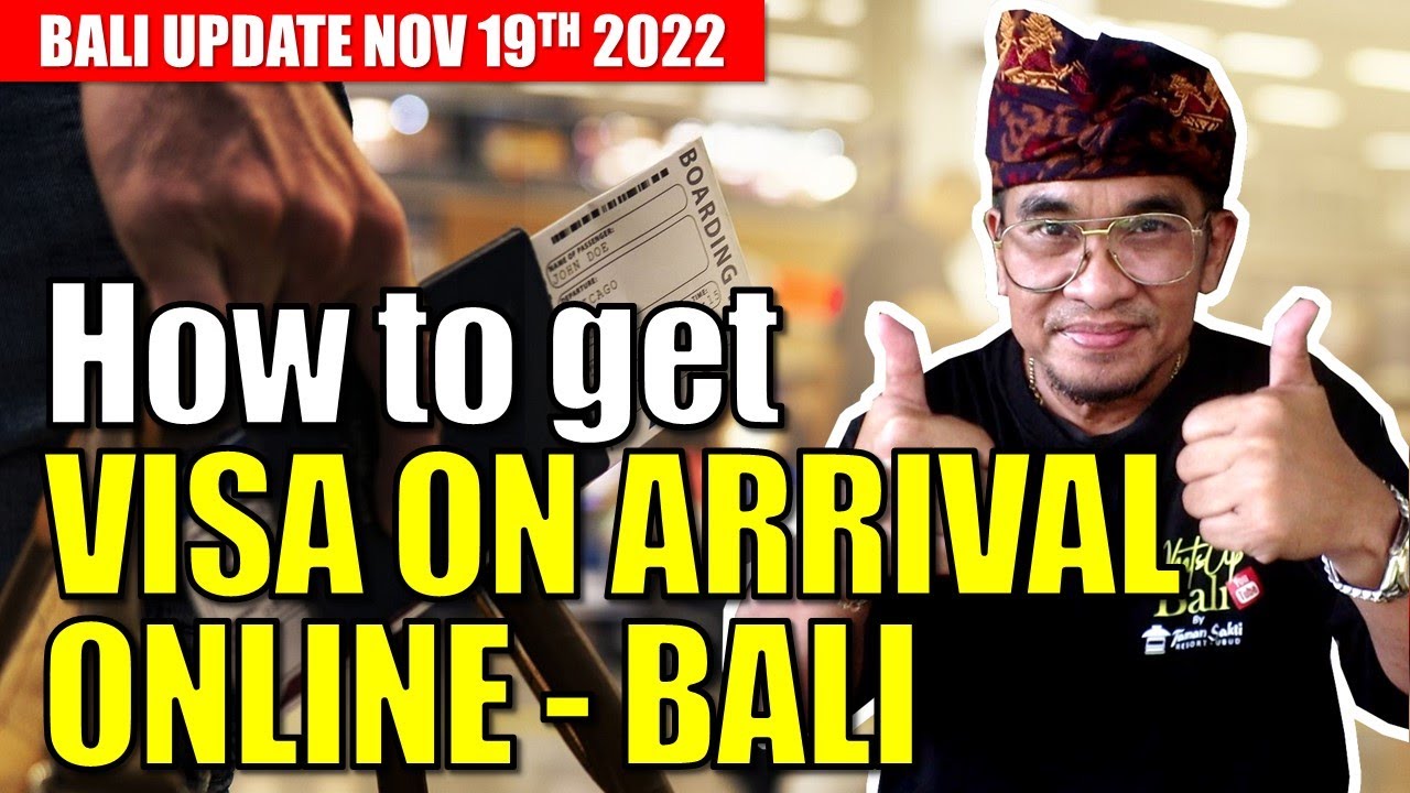 How to Get Bali Visa on Arrival online - Bali Travel Guide